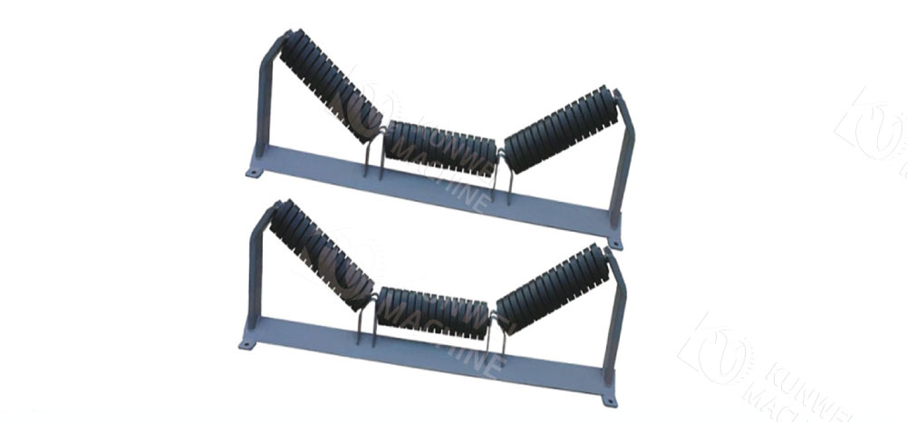 Rubber coated rollers